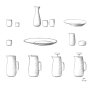 Stelton NORMAN FOSTER Misa Stalowa 36 cm